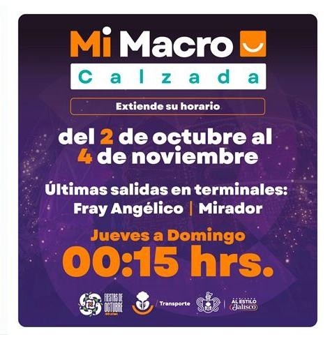  CORTESÍA/  Secretaría de Transporte Jalisco