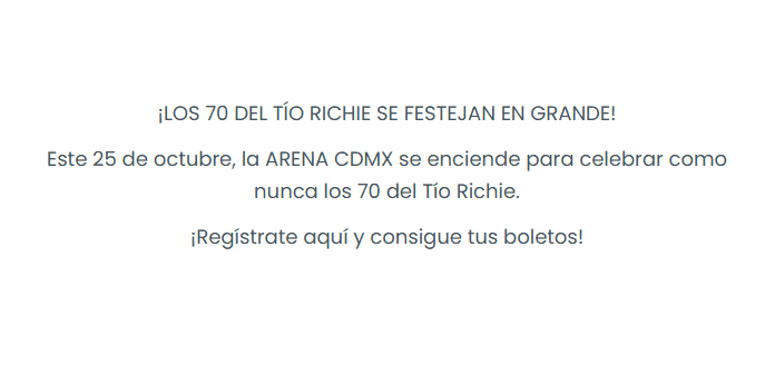Captura del mensaje en la invitación al cumpleaños del dueño de Banco Azteca. ESPECIAL / TV Azteca 