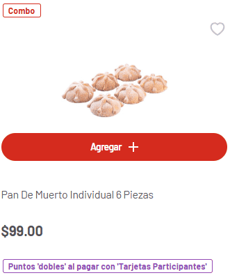  Pan de muerto. ESPECIAL / Soriana
