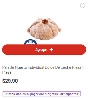  Pan de muerto. ESPECIAL / Soriana
