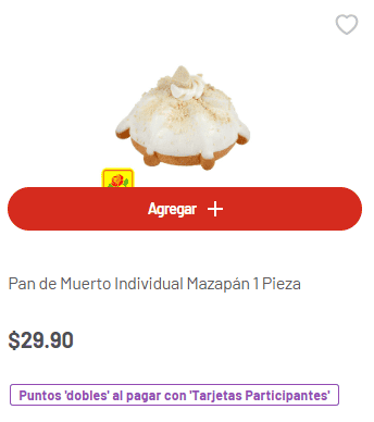  Pan de muerto. ESPECIAL / Soriana