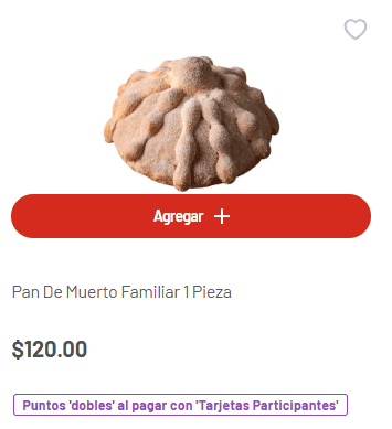  Pan de muerto. ESPECIAL / Soriana