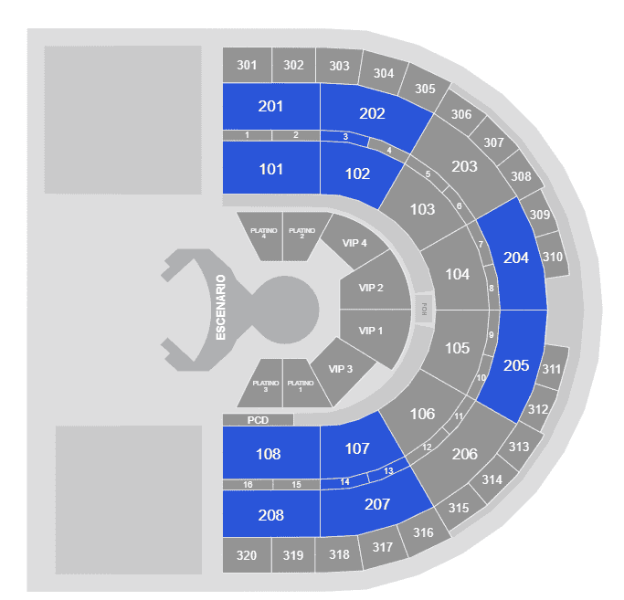  Localidades de la Arena VFG. ESPECIAL / Ticketmaster