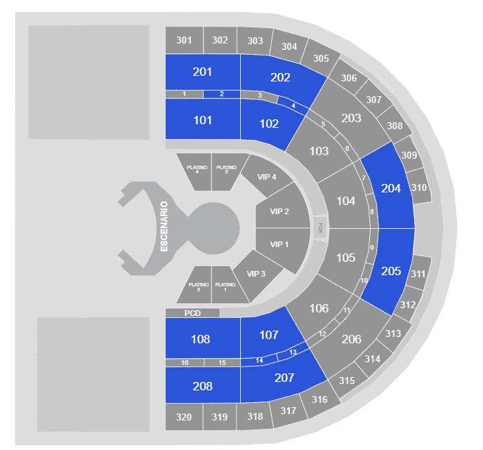  Localidades de la Arena VFG. ESPECIAL / Ticketmaster 