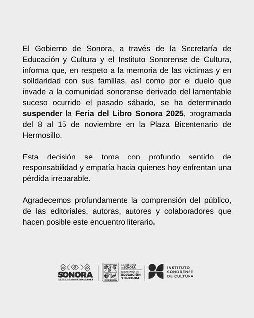  ESPECIAL/Facebook/Instituto Sonorense de Cultura