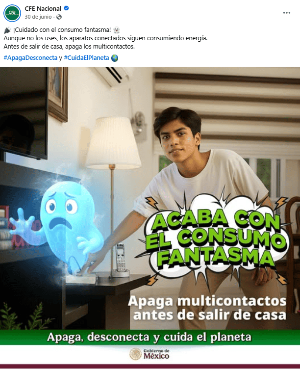 Facebook / CFE Nacional&nbsp;