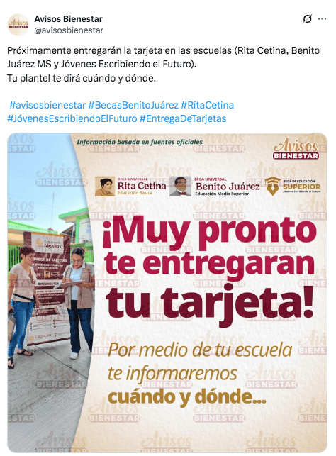 &nbsp;X / @avisosbienestar