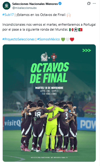 X / @miseleccionsubs&nbsp;