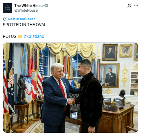 X / @WhiteHouse&nbsp;