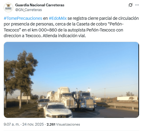 X / @GN_Carreteras&nbsp;