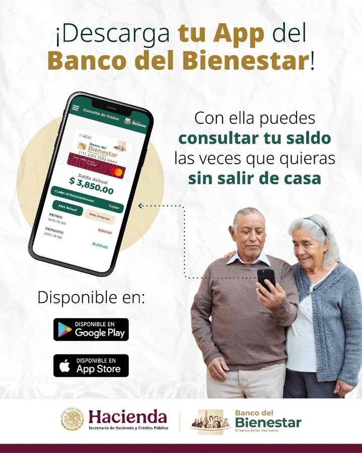  En 2026 la app permitirá mover dinero y realizar pagos digitales.&nbsp;X/@@bbienestarmx