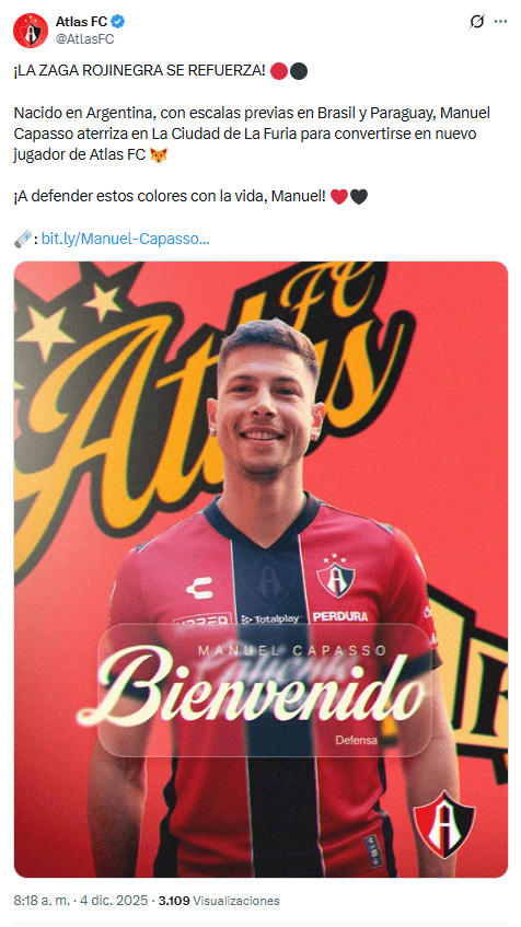 X / @AtlasFC 