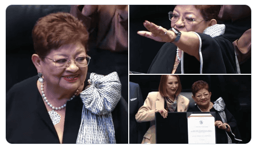  Publicación de la funcionaria desde sus redes sociales. X / @ErnestinaGodoy_ 