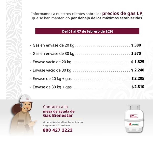 X/@GasBienestar_MX&nbsp;