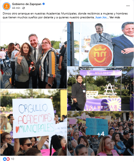 FACEBOOK / GOBIERNO DE ZAPOPAN&nbsp;