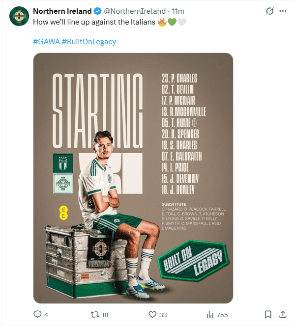 &nbsp;X / @NorthernIreland