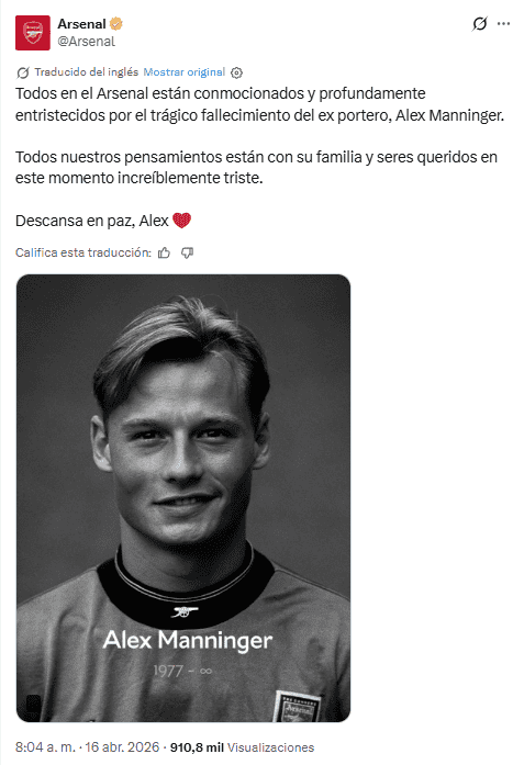 X / @Arsenal&nbsp;