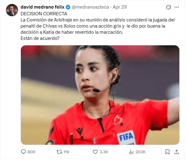 &nbsp;Información compartida por David Medrano. X / @medranoazteca