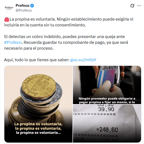 X / @Profeco 