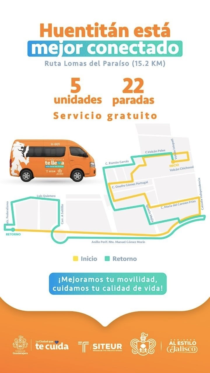 &nbsp;Esta es la ruta de Lomas del Paraíso. ESPECIAL