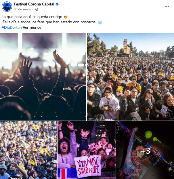 FACEBOOK / FESTIVAL CORONA CAPITAL