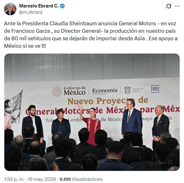 &nbsp;X / @m_ebrard