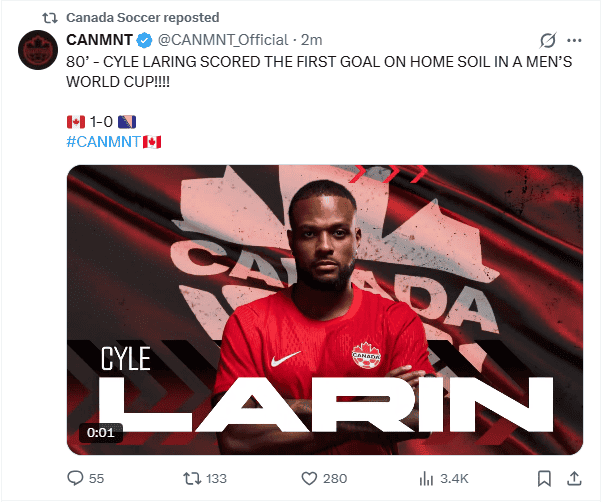 &nbsp;X / @CanadaSoccerEN
