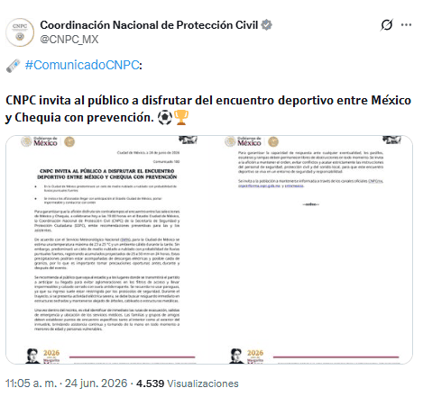 X / @CNPC_MX&nbsp;