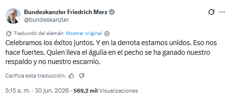 X / @bundeskanzler&nbsp;