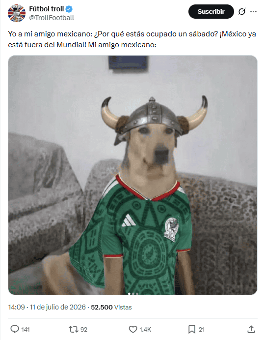 &nbsp;X / @TrollFootball