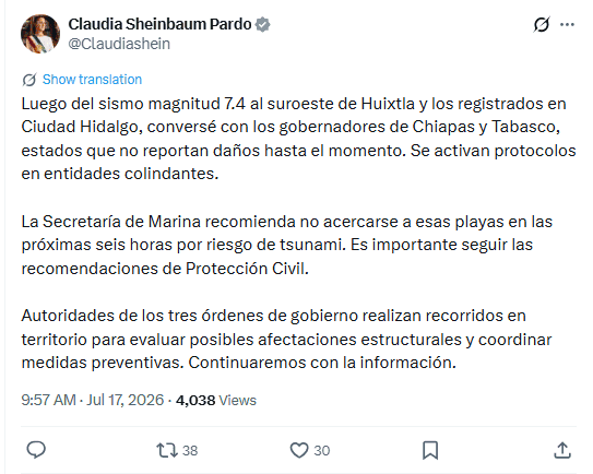 &nbsp;X / @Claudiashein