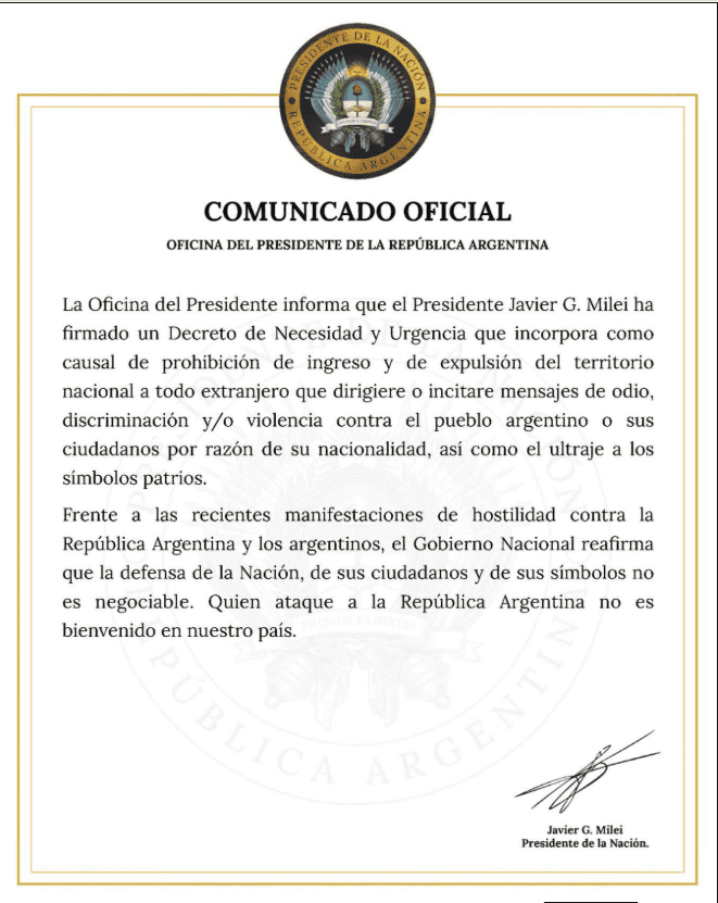 ESPECIAL / Gobierno de Argentina&nbsp;