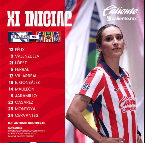 X / @ChivasFemenil&nbsp;