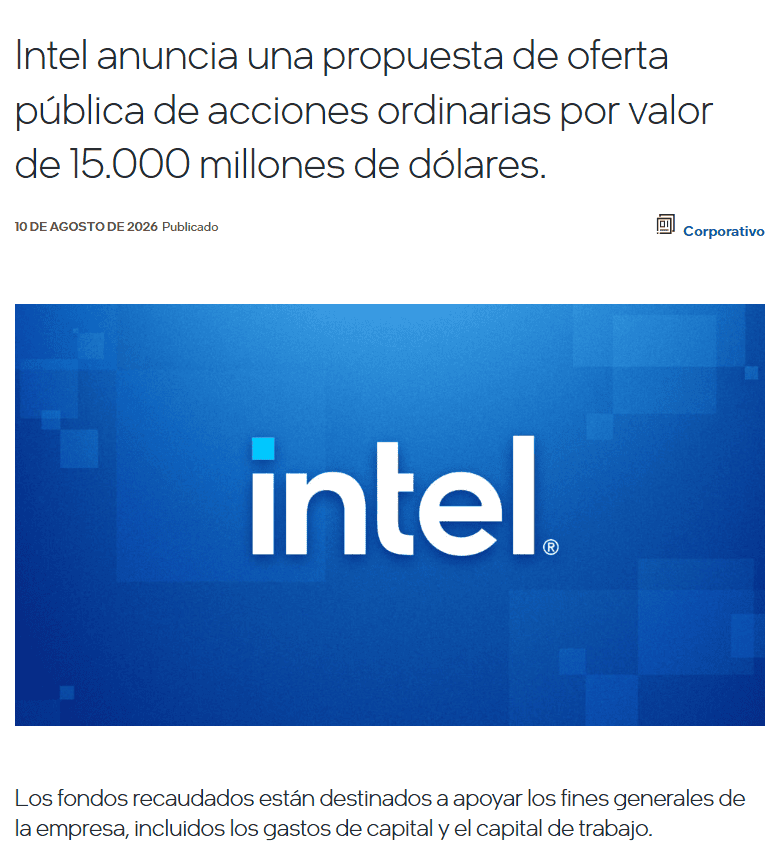 ESPECIAL / Intel&nbsp;