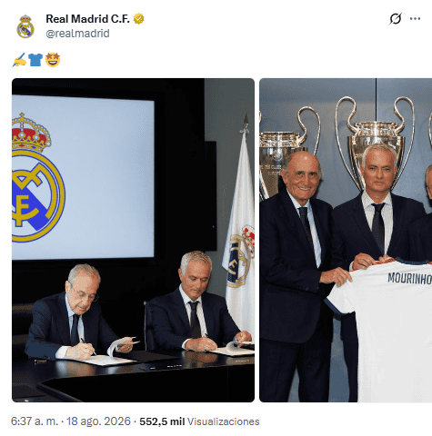 X / @realmadrid&nbsp;