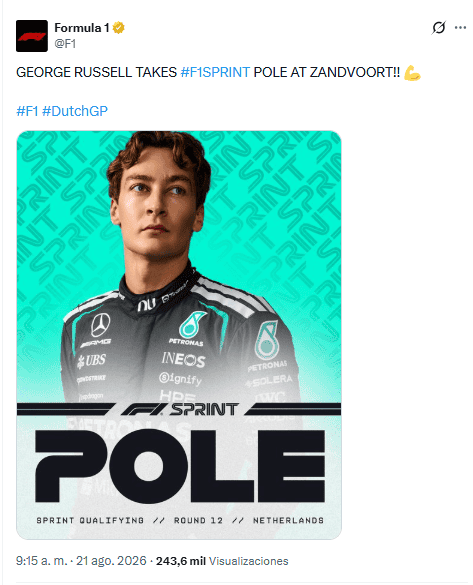 X / @F1&nbsp;