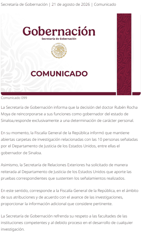 ESPECIAL / Segob&nbsp;