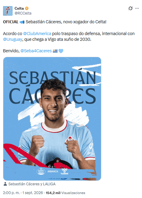 X / @RCCelta&nbsp;