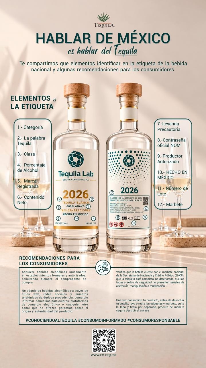 Ante el aumento del consumo de tequila durante las fiestas patrias, es importante tomar precauciones para su compra. ESPECIAL&nbsp;