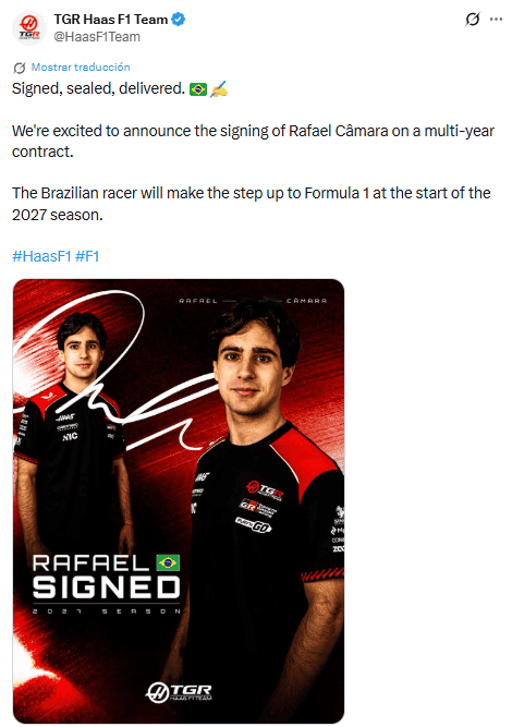 X / @HaasF1Team&nbsp;
