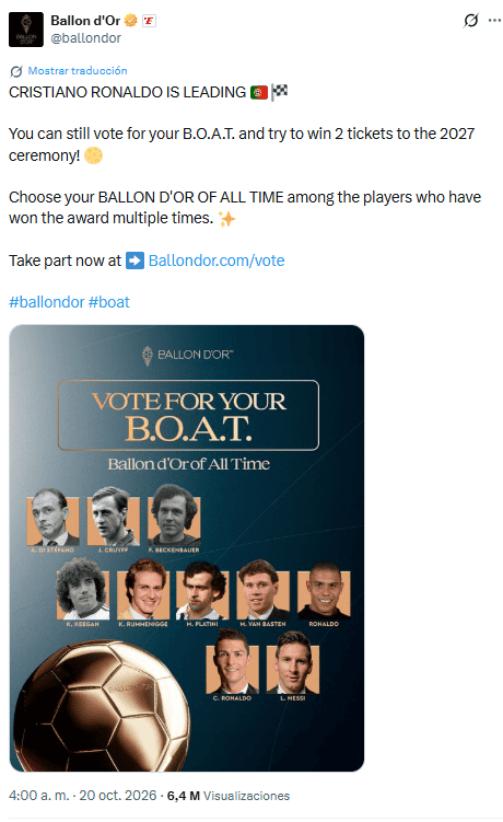 X / @ballondor&nbsp;