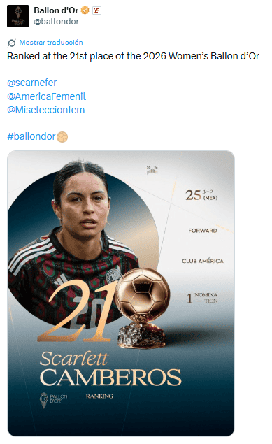 X / @ballondor&nbsp;