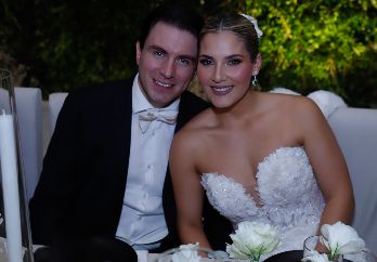 Paulo Tinajero Suárez y Grisel Castellanos Durán. GENTE BIEN JALISCO/ Claudio Jimeno