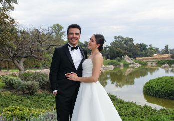 Andrés López y Miroslava Godoy. GENTE BIEN JALISCO / E. Escamilla