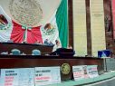 Pese a la oposición del PAN, PRI y MC en la tribuna, Morena y sus aliados desaparecieron al Inai. ESPECIAL