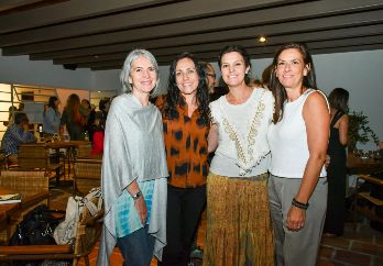 Cynthia González, Mariana Preciado, Paola González e Ingrid Jonson formaron parte del conversatorio ILAS. GENTE BIEN JALISCO / M. Rached