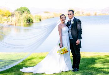 Michelle de Aguinaga y Adán Orozco. GENTE BIEN JALISCO / A. Rodríguez