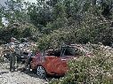 El gobierno texano busca a los cientos de desaparecidos tras la inundación. AFP