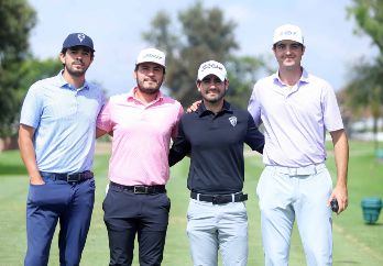 Alonso Medina, Carlos Muñoz, Óscar Gutiérrez y Luis Limón. GENTE BIEN JALISCO / C. Jimeno